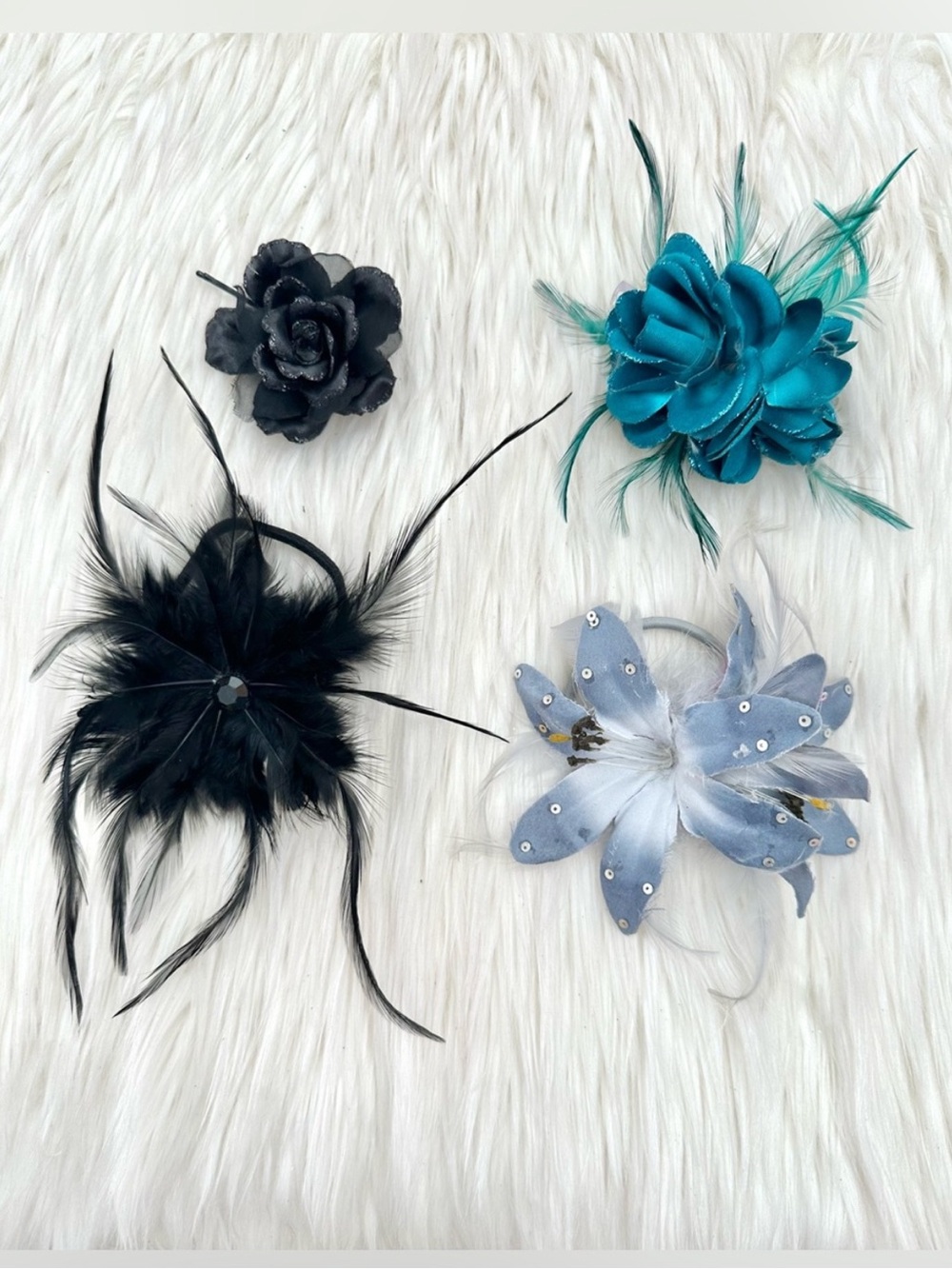 FLOWER HAIR SET